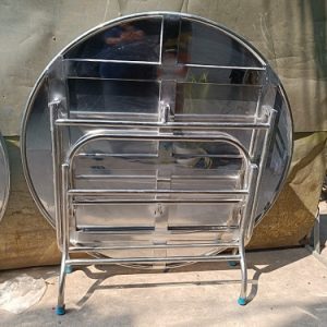 Bàn Tròn Inox BT04