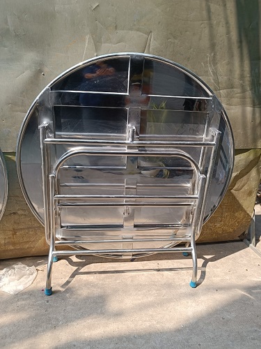 Bàn Tròn Inox BT04