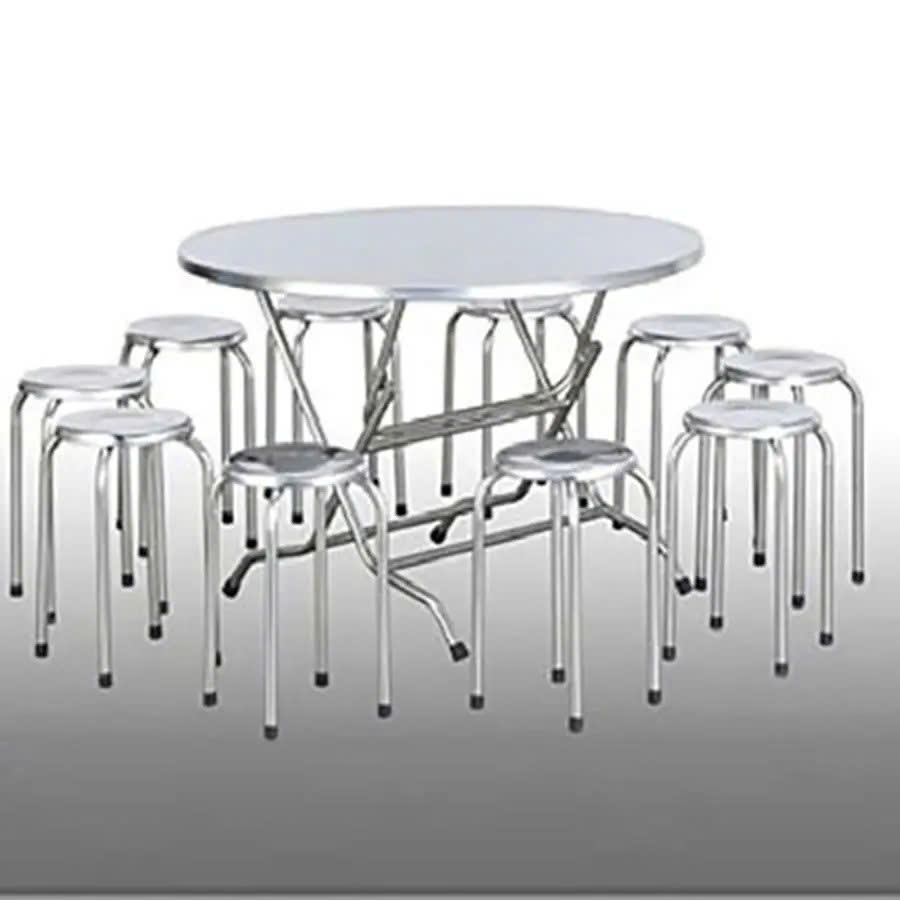 Bộ bàn ghế Inox CN42
