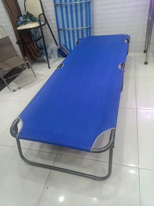 Giường xếp vải 01