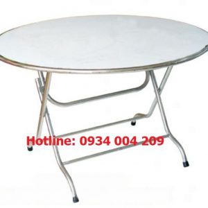 Bàn Tròn Inox BT13 inox 304