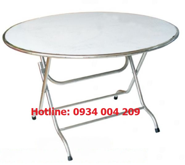 Bàn Tròn Inox BT13 inox 304